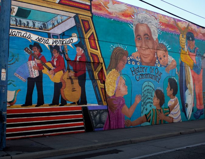 Kelco Community Mural in Barrio Logan