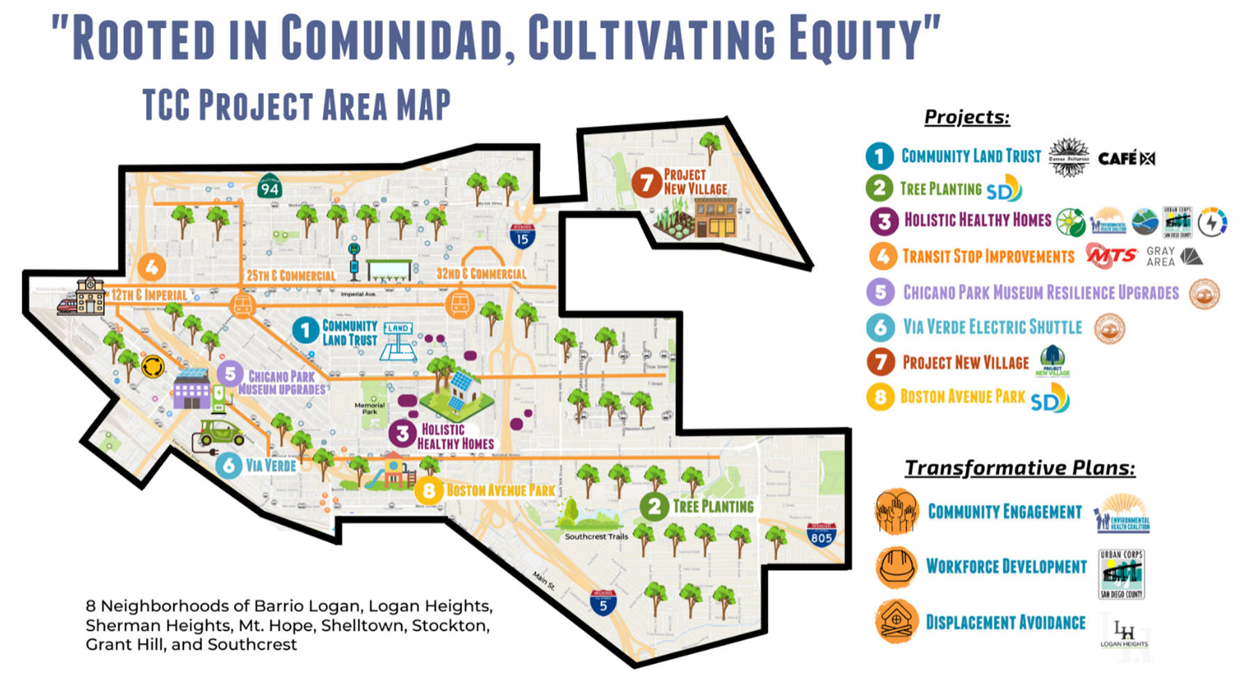 TCC Project Area Map