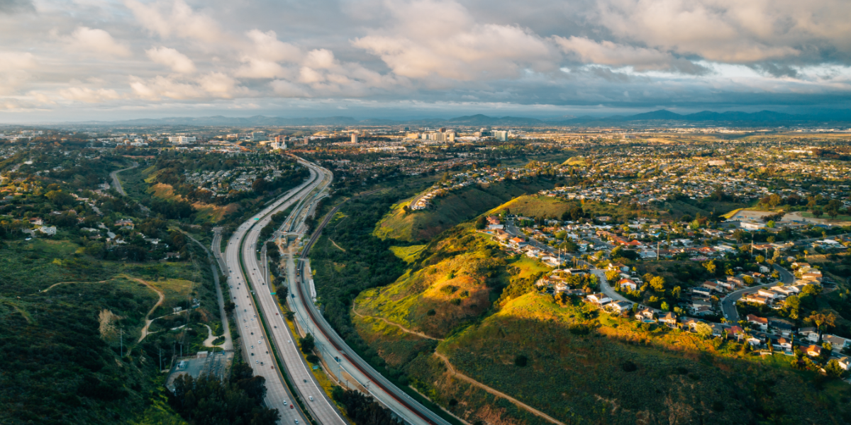 View of San Diego from Mt. Soledad