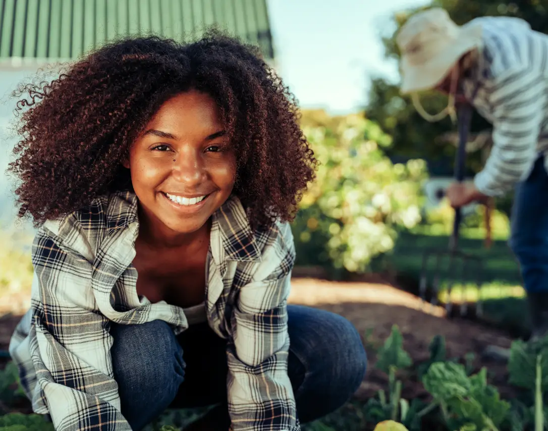 Women Gardening