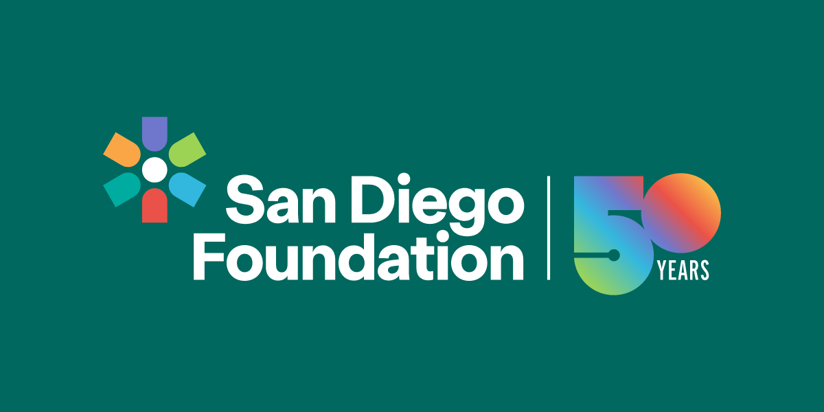 San Diego Foundation 50th Anniversary logo