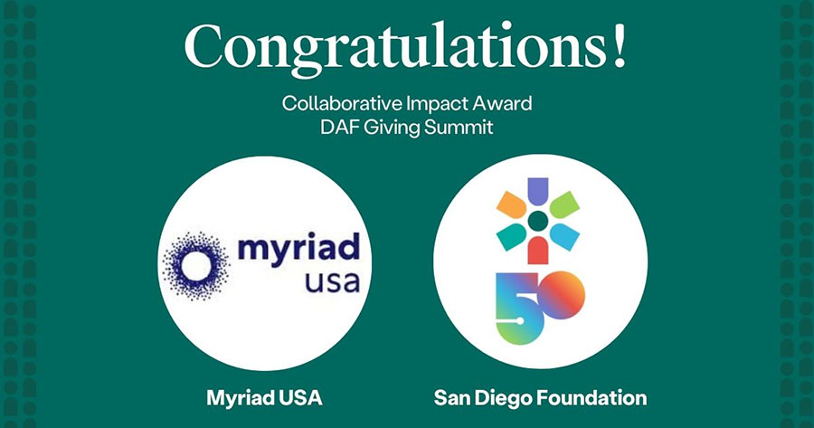 Collaborative Impact Award at DAF Giving Summit