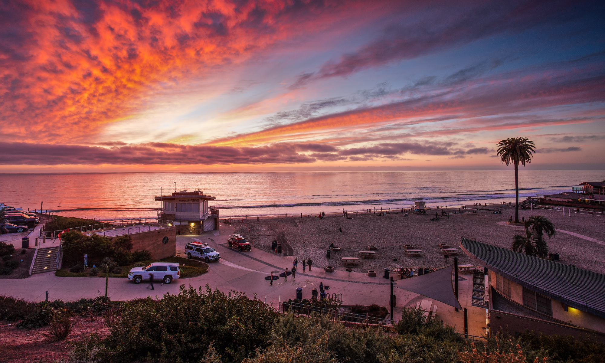 Moonlight Beach in Encinitas